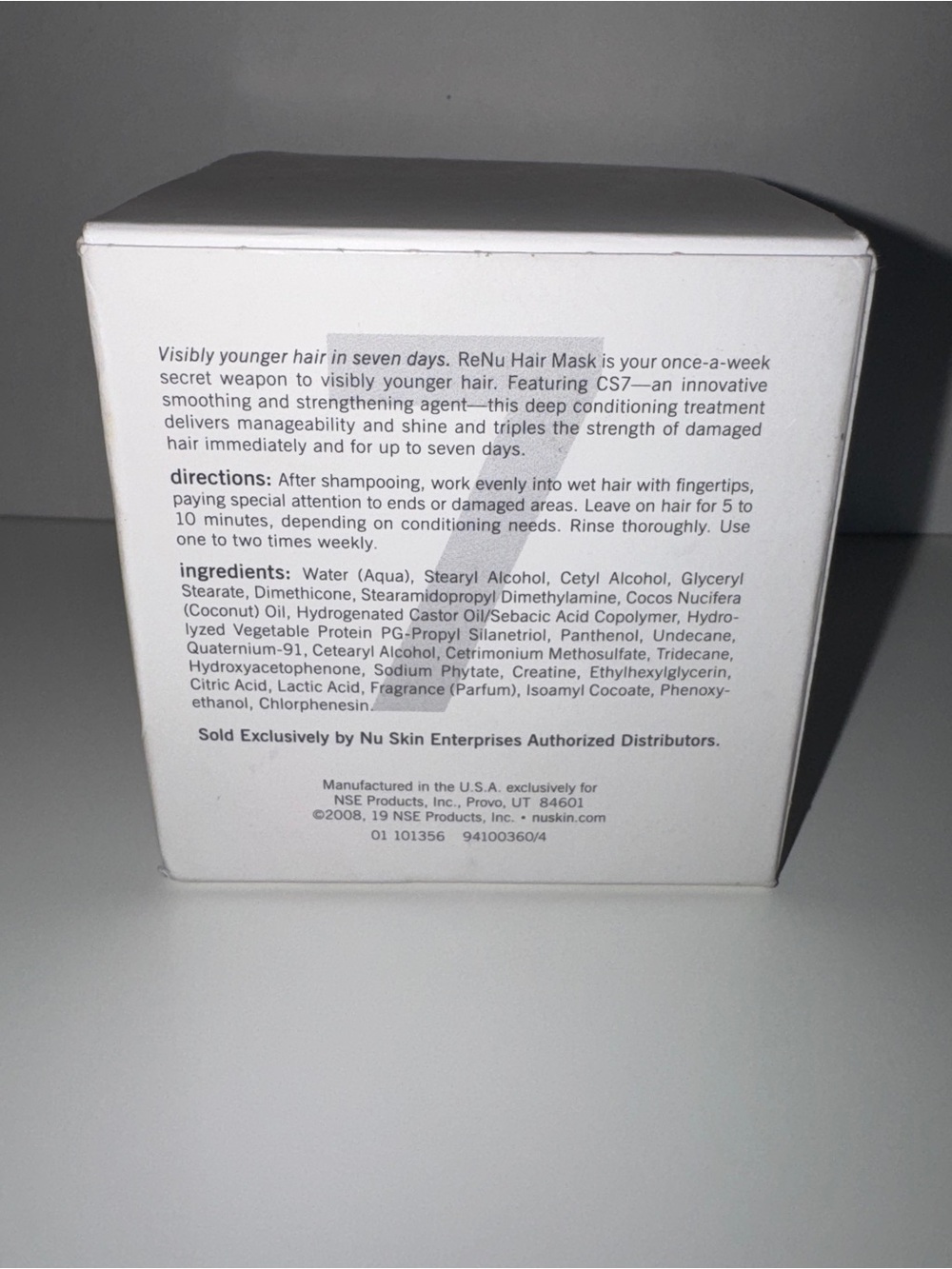 Nu skin renu hair mask - Picture 2 of 3